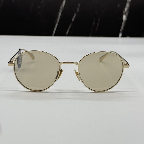 NEW GUCCI GG0337S 001 GOLD SUNGLASSES UNISEX PHOTOCHROMIC main image 6